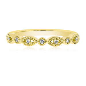 Gouden ring met SI2 (H) Diamanten (CIRARI) 9126FT
