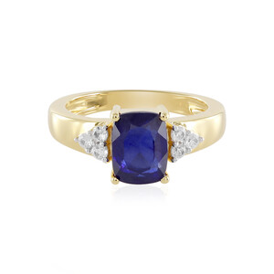 Madagascar Blue Sapphire Silver Ring 9229BJ