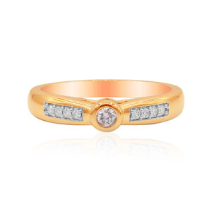 18K I3 Argyle Pink Diamond Gold Ring (Mark Tremonti) 9257LW
