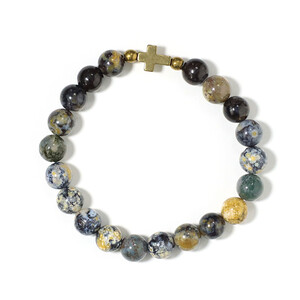 Armband met een Gouden Hematiet 9336DA