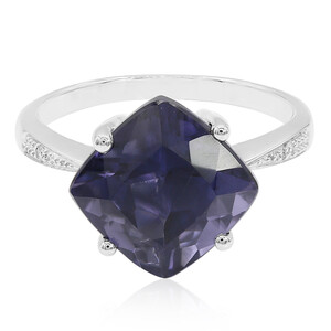 Blaubeer-Quarz-Goldring 9436EO