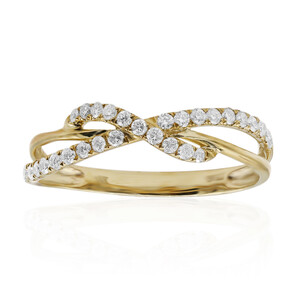 10K SI2 (H) Diamond Gold Ring 9455SI