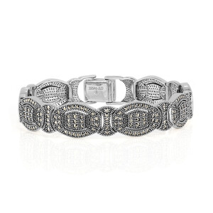 Marcasite Silver Bracelet (Annette classic) 9556RP