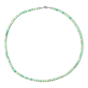 Turquoise Silver Necklace 9589CY