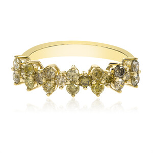 14K SI2 Fancy Diamond Gold Ring (CIRARI) 9593FW