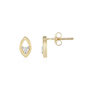 9K SI1 (I) Diamond Gold Earrings 9629OZ