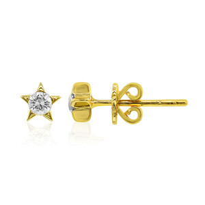 Gouden oorbellen met Diamanten SI1 (G) (Annette) 9663SZ